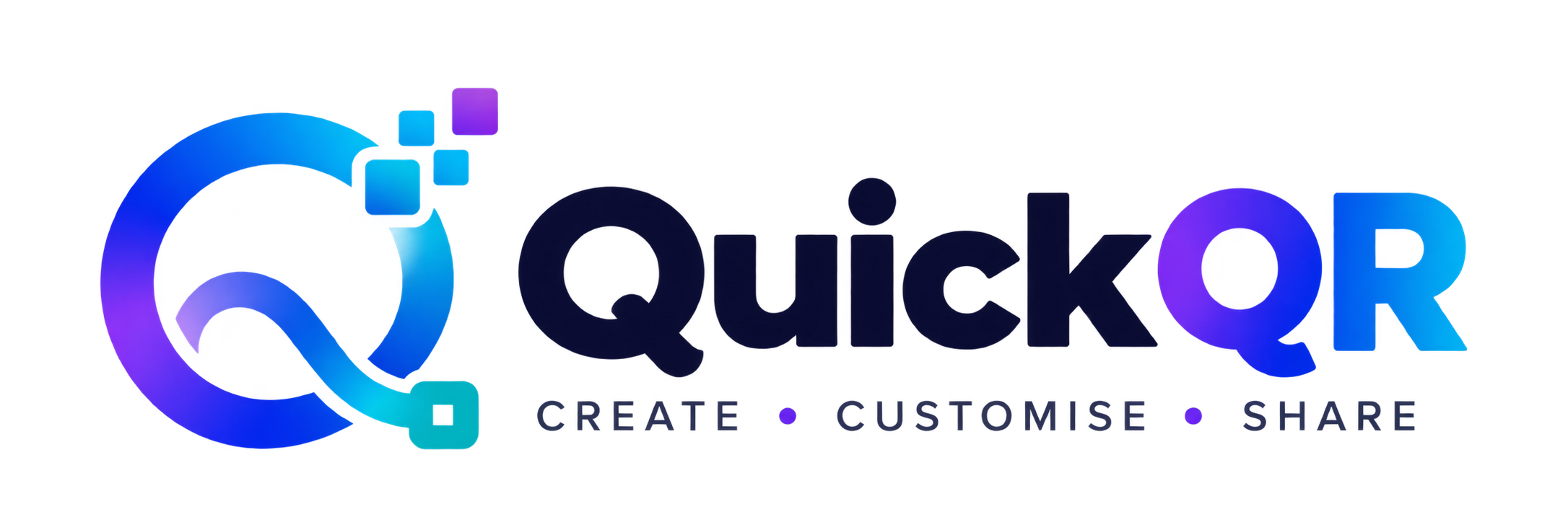 QuickQR — Create, Customise, Share